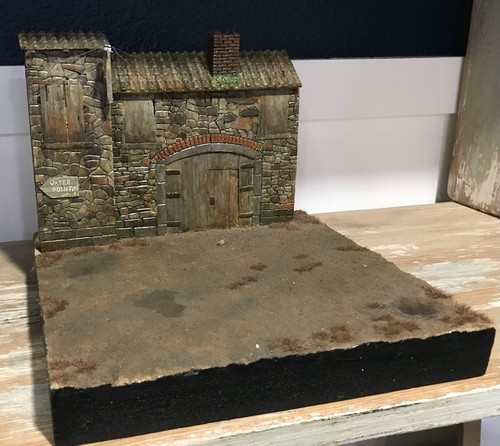 Diorama costruito città - diorama,
