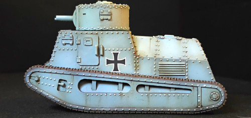 Ww1 modellino carro armato - modellino,