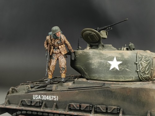 Soldatino tedesco wss ardenne - soldatino,