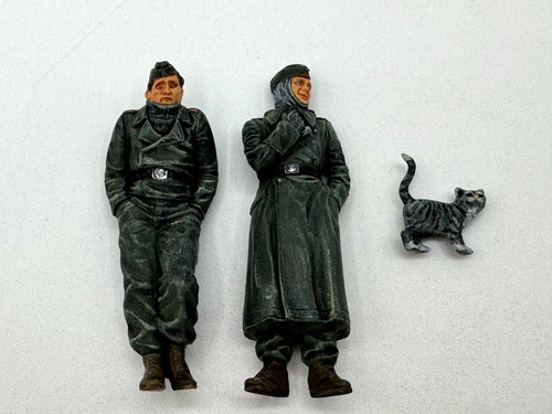 Wwii german 2x soldatini - 1:35,