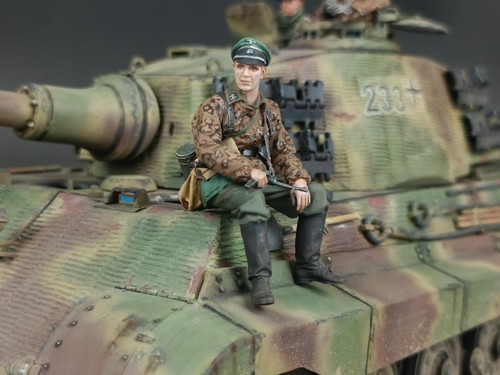 Modellino soldato panzer rider - modellino,