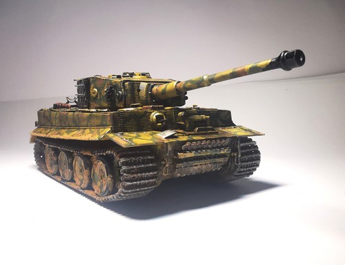 Carro armato tiger pro built - tiger, pro-built