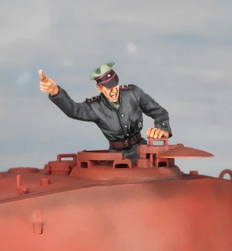 Soldatino panzer tedesco - panzer, 1/35