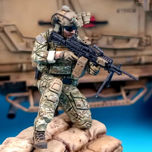 Soldato costruito moderno - soldato, 1/35