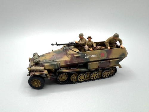 Wwii soviet kfz 251 - soviet, mg