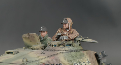 Modellino mimetico carro