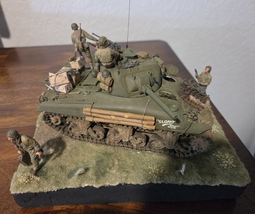 Diorama carro armato - , sherman