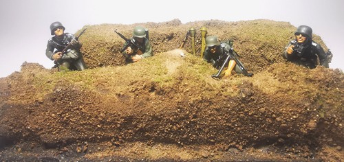 Diorama tedesco difesa - , trincea