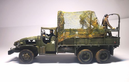 Pro built wwii us gmc - pro-built, 1/35